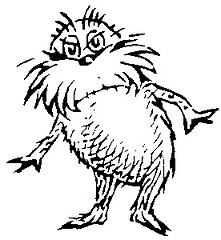 Lorax clip art black and white - ClipartFox