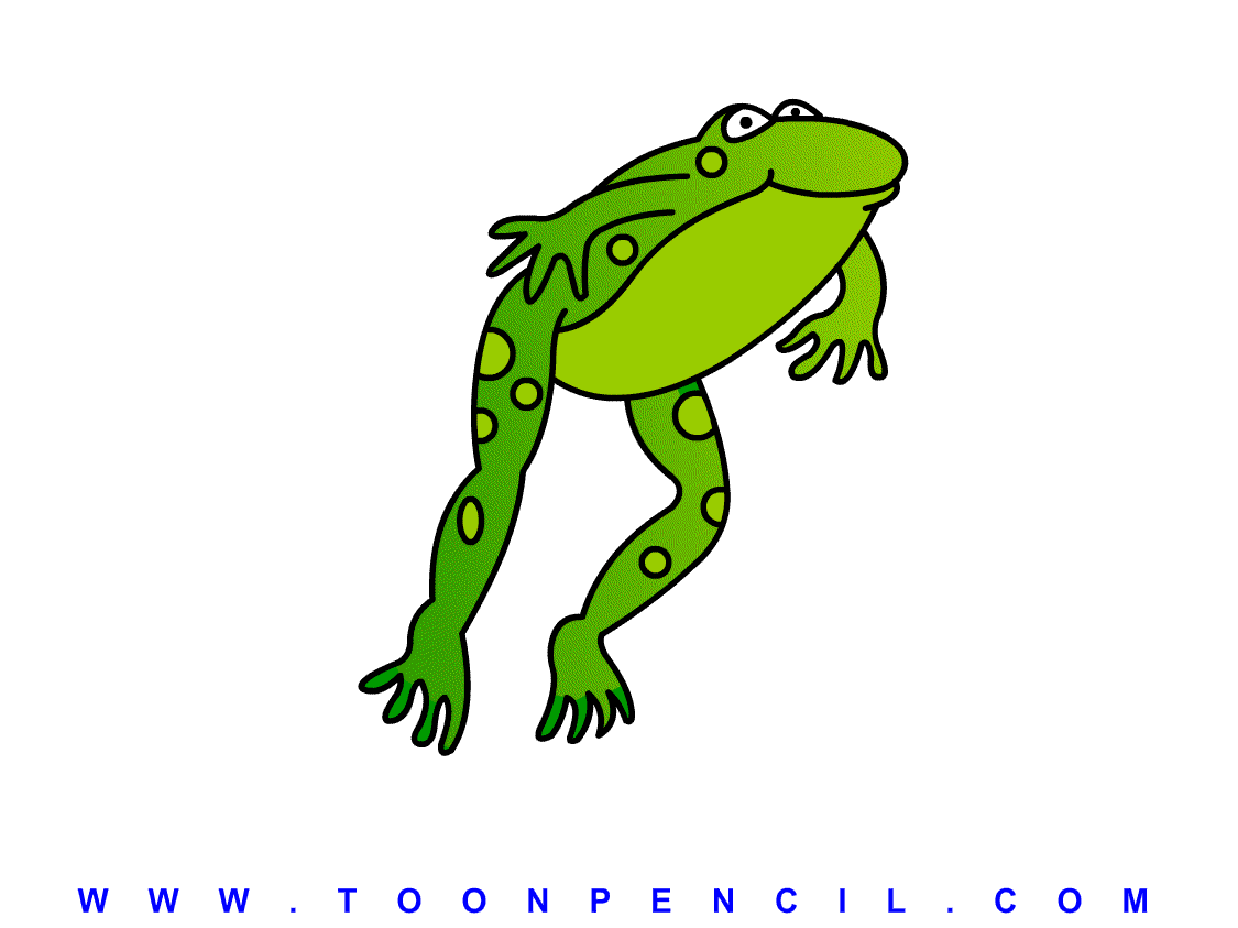 Jumping Frog Clip Art - Free Clipart Images