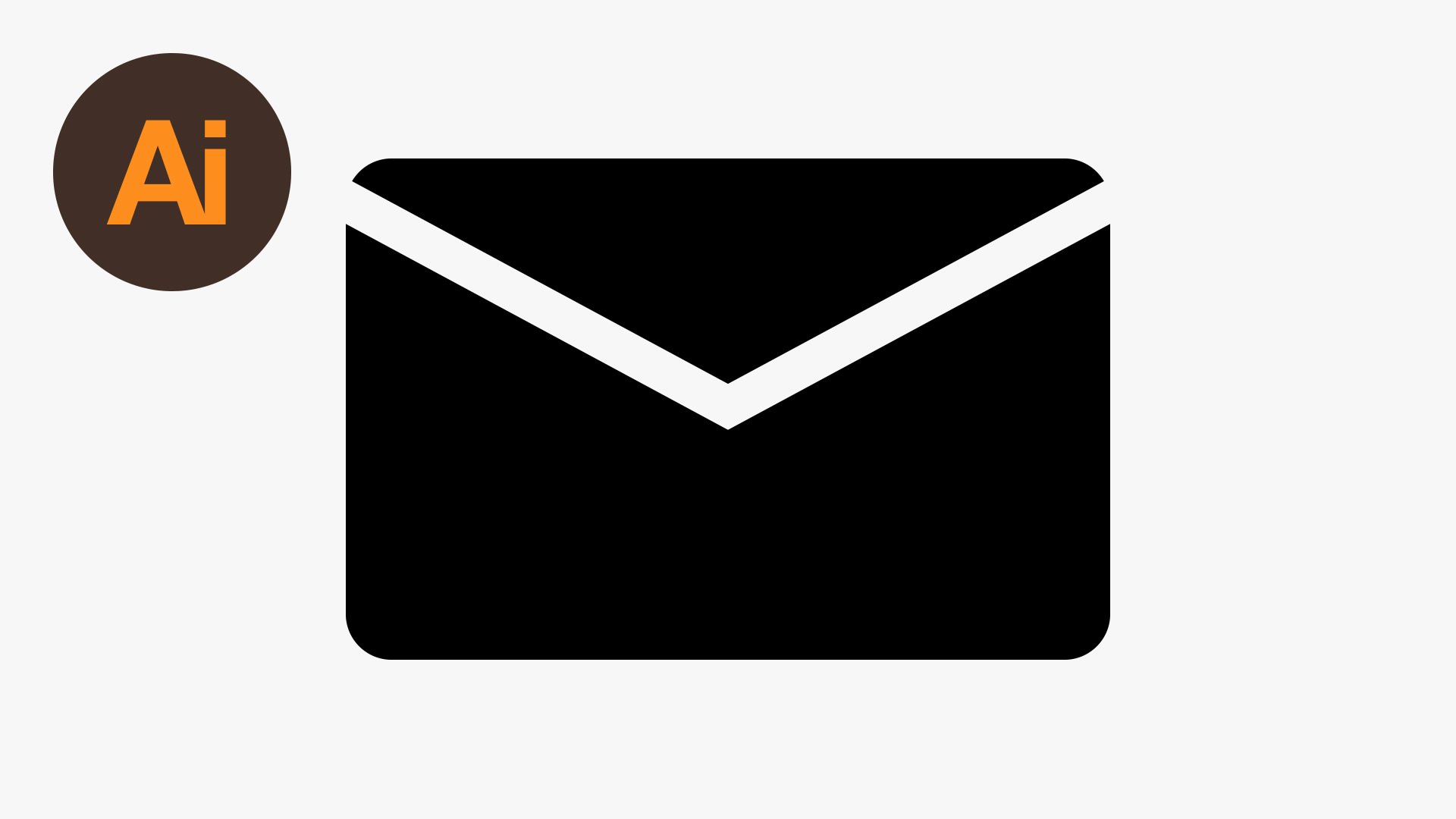 Learn How to Draw an Envelope Icon in Adobe Illustrator | Dansky ...