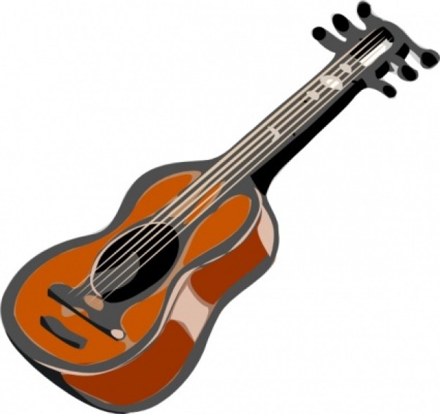 Free clip art guitar - ClipartFox