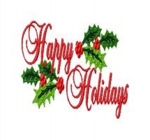 Happy Holidays Free Clipart