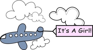 Free Baby Announcement Clipart