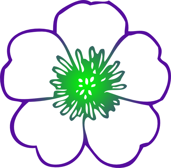 Hibiscus Outline
