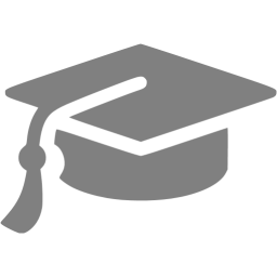 Gray graduation cap icon - Free gray graduation cap icons