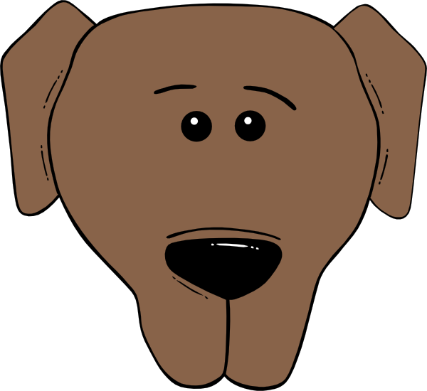 Dog heads clipart