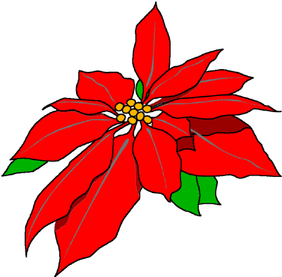 christmas flower clip art cliparts.co - Flower Pictures