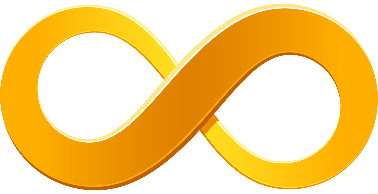 Infinity symbol clipart