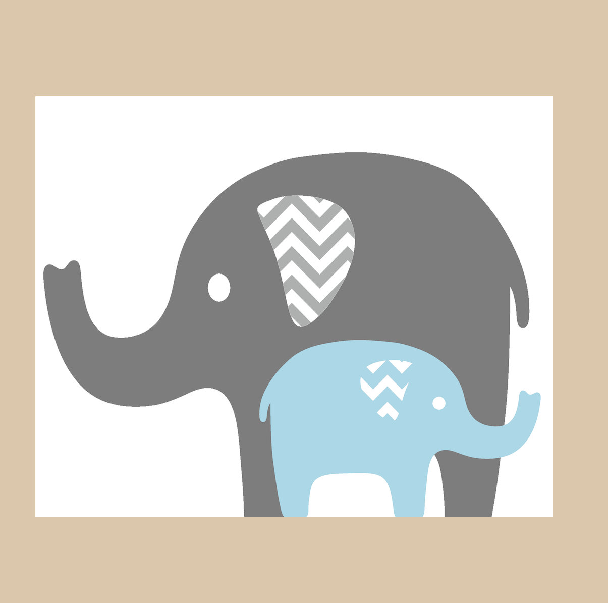 Baby mummy outline clipart