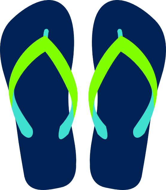 Free flip flop clip art