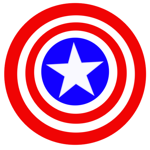 10 Captain America Vector Images - Captain America T-Shirt ...
