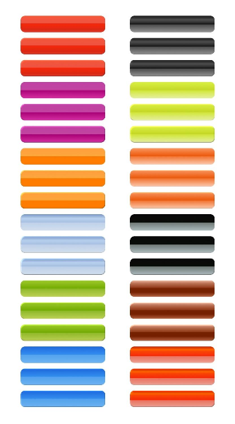 Glossy buttons SVG Vector file, vector clip art svg file ...