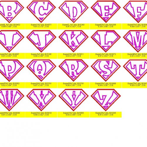 Superman Letters