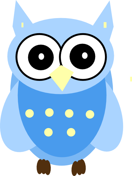Blue Owl Clipart