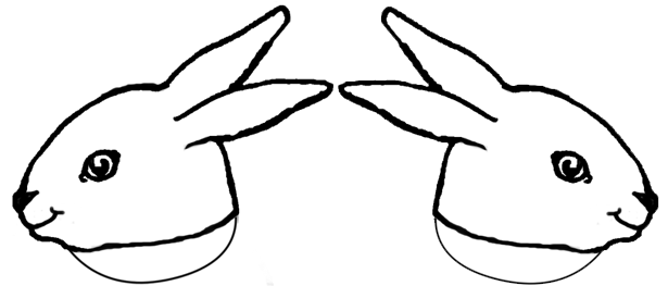 Best Photos of Bunny Head Cut Out To - Easter Bunny Head Cut Out ...