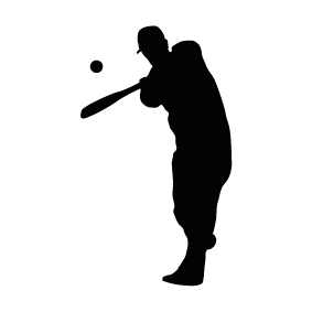 Baseball Silhouettes | Silhouettes of Baseball Free