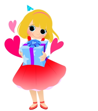 Happy Birthday Girl Clipart