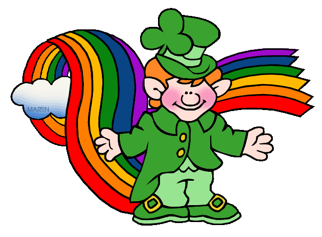 Free St. Patrick's Day Clip Art by Phillip Martin, Leprechaun and ...