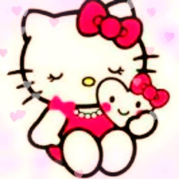 Hello Kitty With Hearts - ClipArt Best