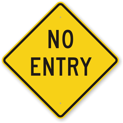 Caution Traffic Signs