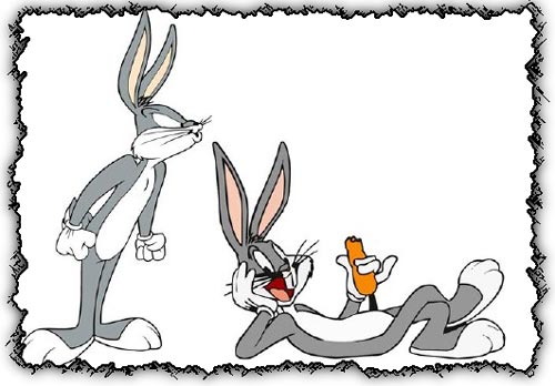 Bugs Bunny vector cliparts