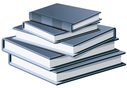 Open book vector design