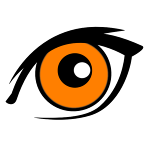 Golden Eyes 2 clip art - vector clip art online, royalty free ...