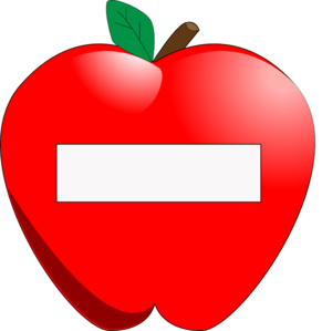 Apple Name Tag Clip Art - vector clip art online ...