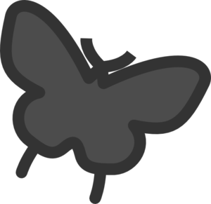 Butterfly Silhouette Clip Art