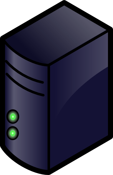 Computer Server Clip Art