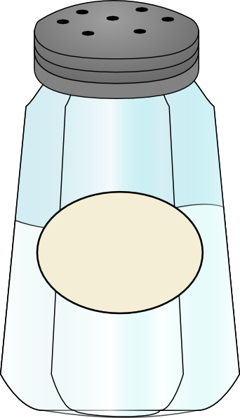 Salt Shaker clip art - vector clip art online, royalty free ...