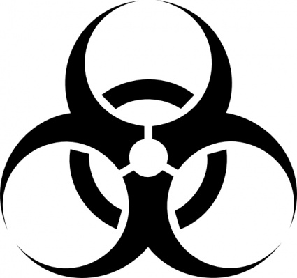 Biohazard Symbol Font - ClipArt Best