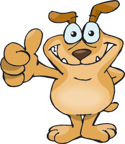 Funny cartoon dog picture, cartoon dog clip art, cartoon dog clipart