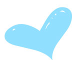 Blue Heart - InspiriToo.