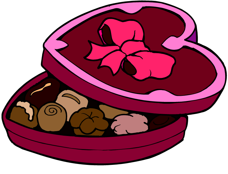 Valentine Chocolate Clipart 2014