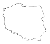 Mapa Polski Konturowa Do Wydrukowania