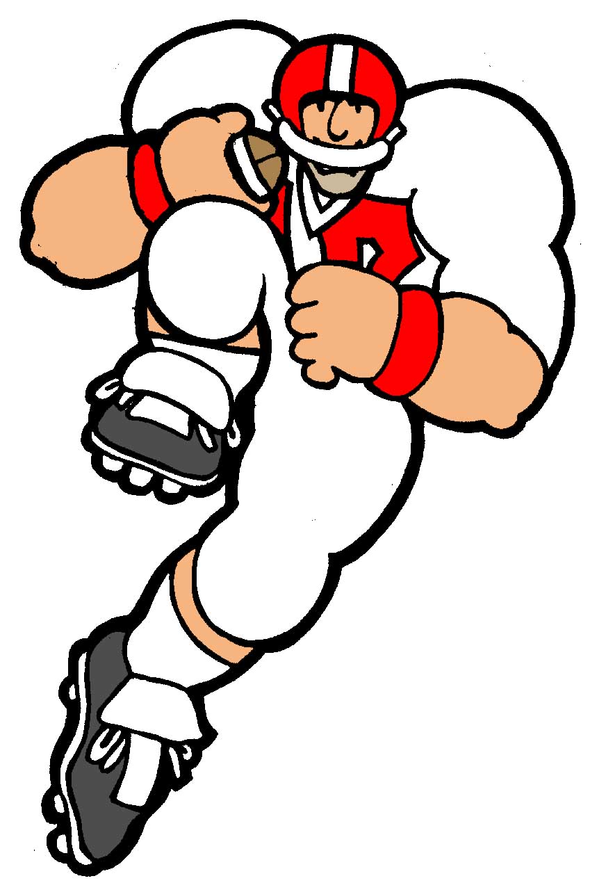 football player clipart>