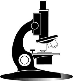 Compound light microscope clipart