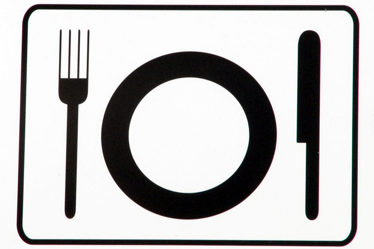 Clip Art Fork Knife Plate Clipart