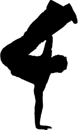 Break dance clip art