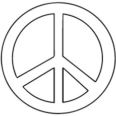 Top 25 Free Printable Peace Sign Coloring Pages Online