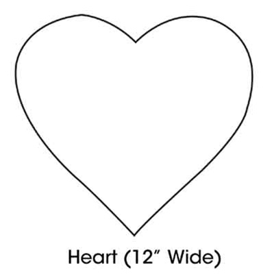 Heart Cut Out | Paper Cut Out | Hygloss Products