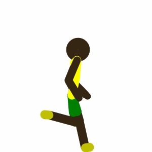 Stick Figure Running | Painting ...