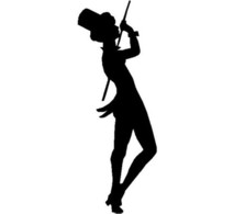 Tap Dancer Silhouette - Free Clipart Images
