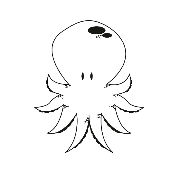 Octopus Stencil Printable