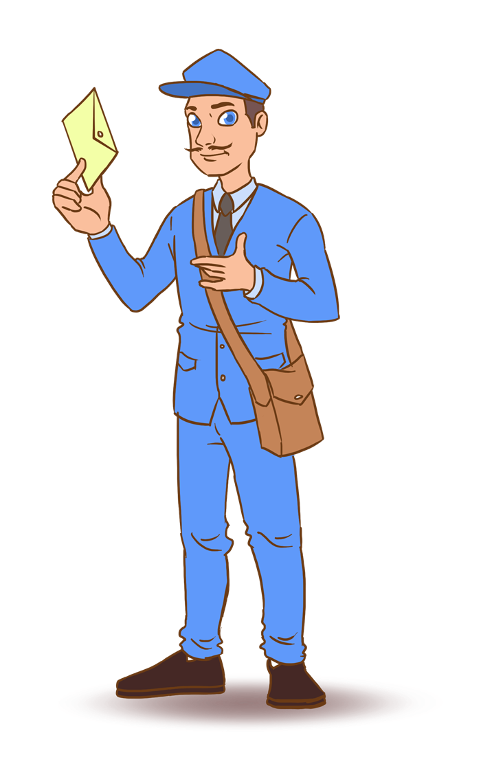 Free to Use & Public Domain Mailman Clip Art