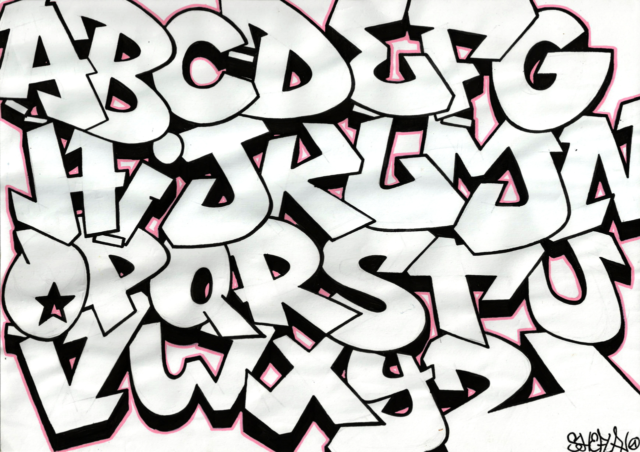 Street art/ graffiti | Graffiti Alphabet, Graffiti ...