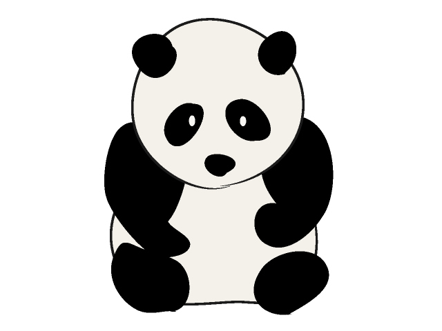 02-Panda Clip Art Animal - Free Clipart Images