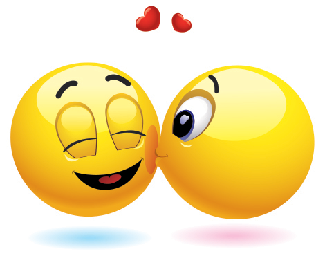 Cheek Kiss - Facebook Symbols and Chat Emoticons