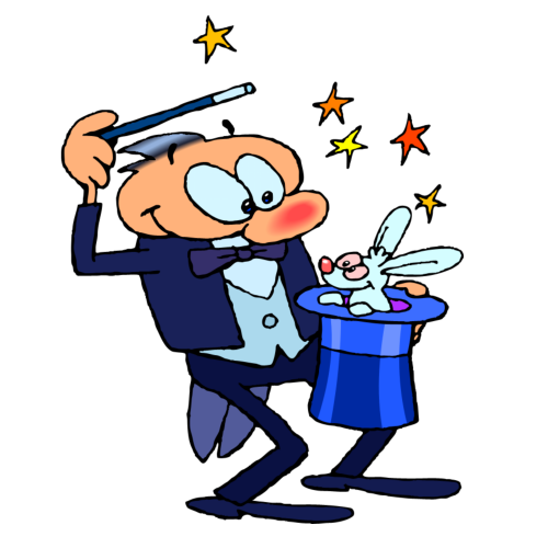 Free clip art – Magician 025 | Gnurf