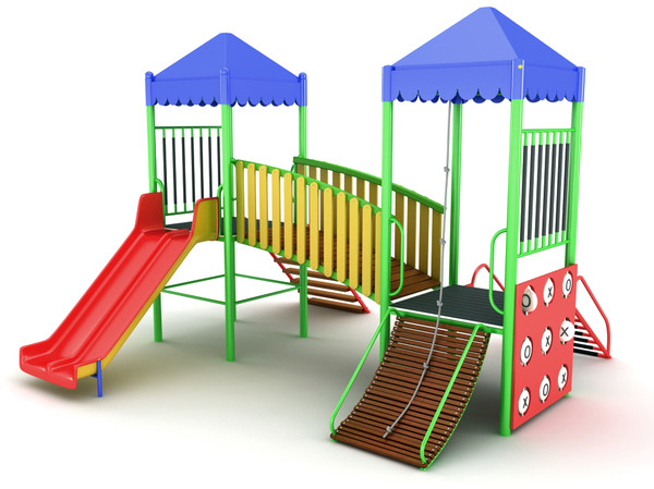 3D max playground ground tunnel